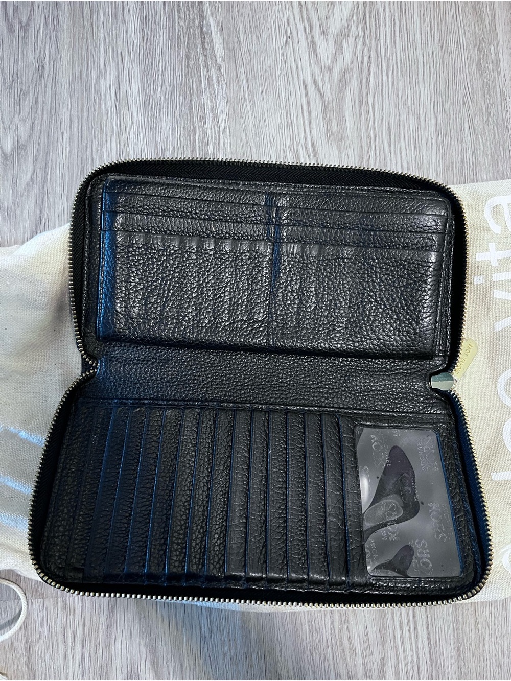 Michael Kors Continental wallet - all leather - Picture 3 of 4